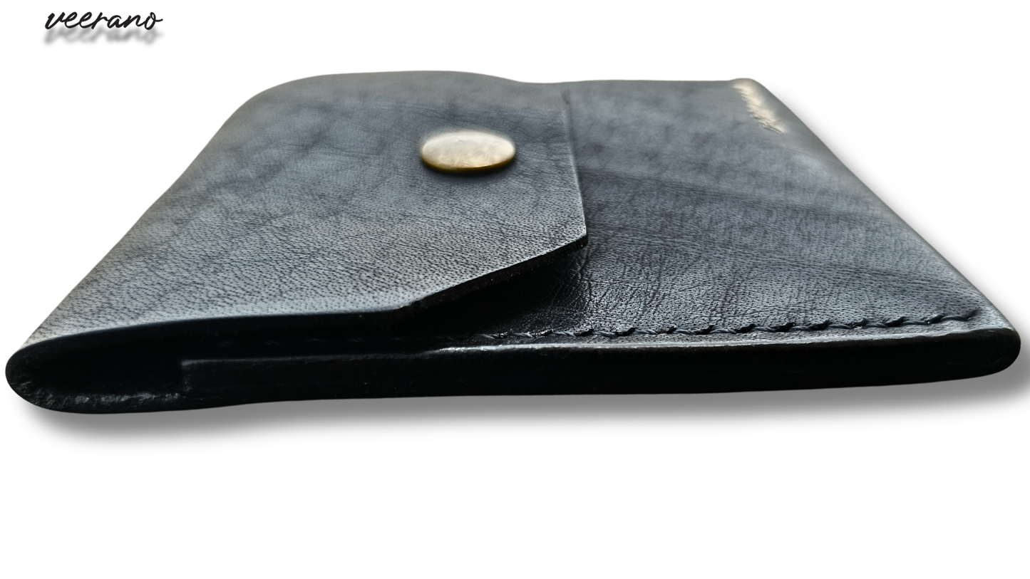 Slim Line Full Grain Hand Made Leather wallet