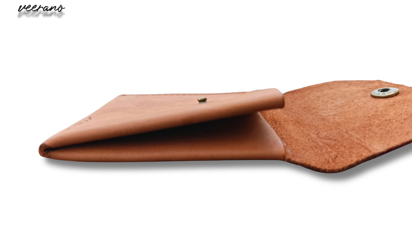 Slim Line Full Grain Hand Made Leather wallet