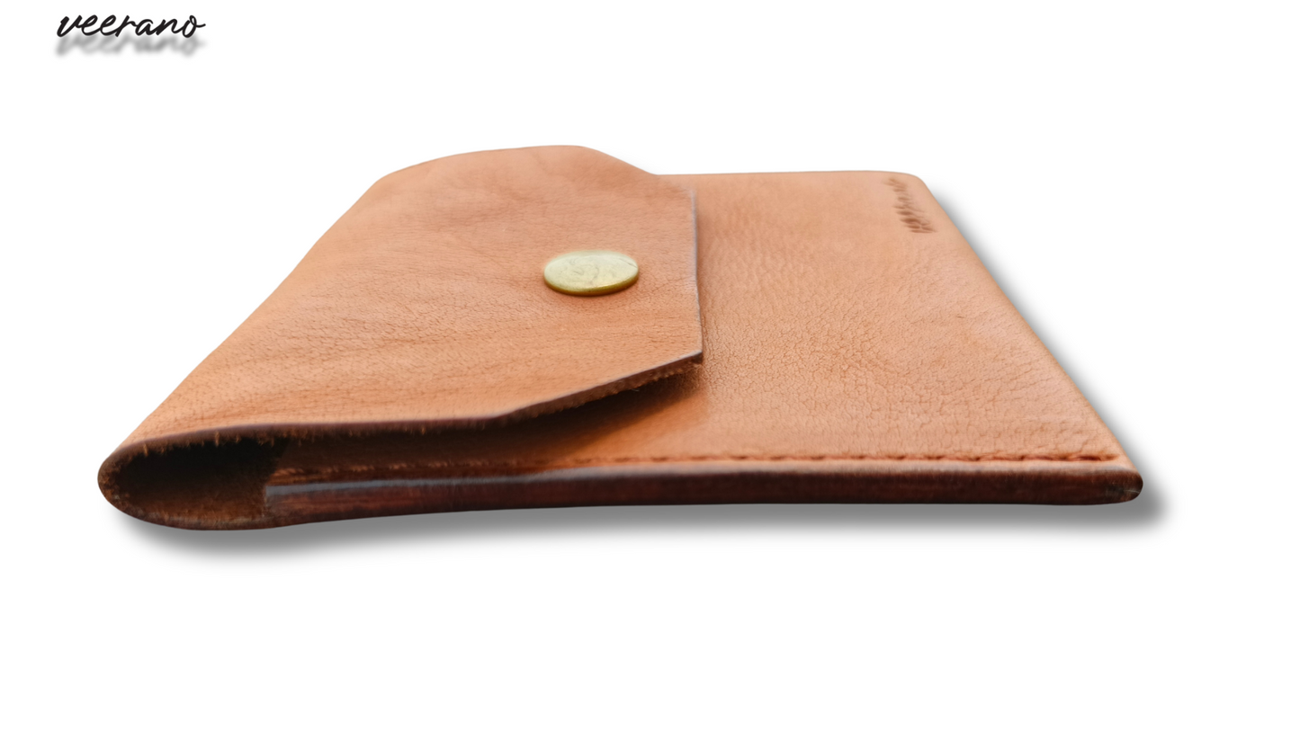 Slim Line Full Grain Hand Made Leather wallet